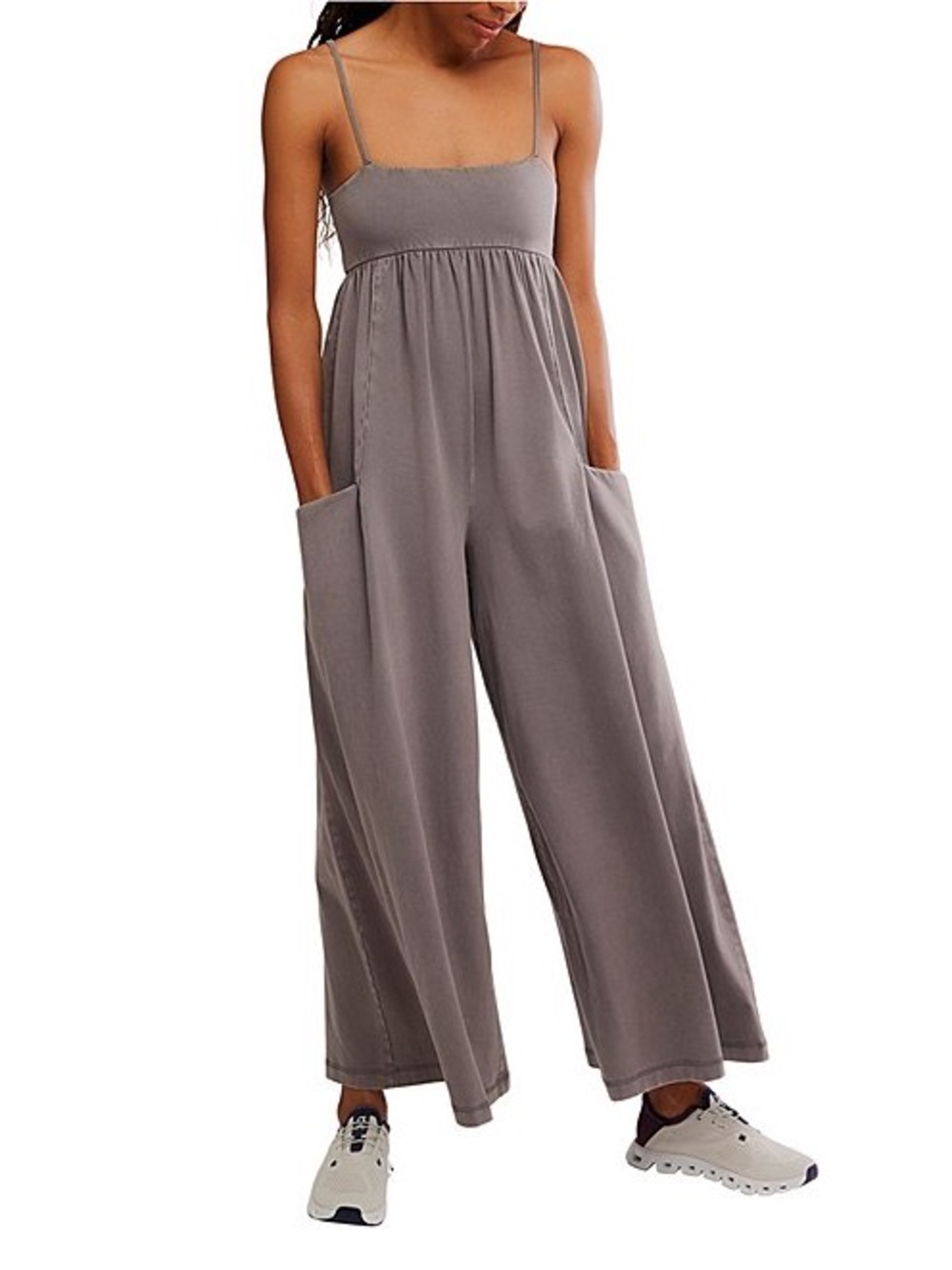 FP Movement by Free People Hickory Hot Shot Strappy Onesie Size S